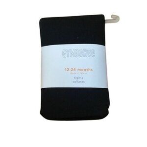 Gymboree Baby Tights – Size 2T, Black, Soft Cotton Blend, Stretchy & Comfortable